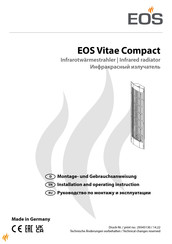 EOS Vitae Compact Bedienungsanleitung