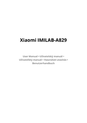 Xiaomi IMILAB-A829 Benutzerhandbuch