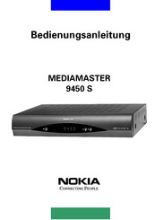 Nokia MEDIAMASTER 9450 S Bedienungsanleitung