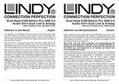 Lindy 39334 Addendum Zum Benutzerhandbuch