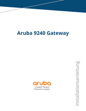 HP Aruba 9240 Installationsanleitung