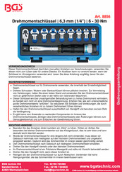 Bgs Technic 8856 Bedienungsanleitung
