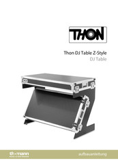 thomann THON DJ Table Z-Style Aufbauanleitung