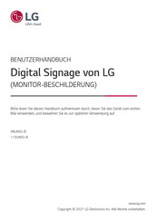 LG 110UM5J-B Benutzerhandbuch