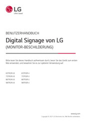 LG 75TR3PJ-I Benutzerhandbuch