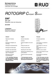 Rud ROTOGRIP Compact Solution Montageanleitung