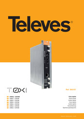 Televes T.0X DVBS2 - COFDM Kurzanleitung