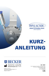 Becker Triple Action Kurzanleitung