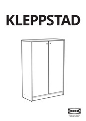 IKEA KLEPPSTAD AA-2296102-2 Bedienungsanleitung