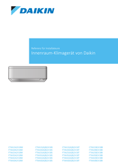 Daikin FTXA35A2V1BS Referenz Für Installateure