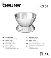 Beurer KS 54 Gebrauchsanweisung