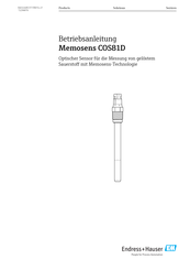 Endress+Hauser Memosens COS81D Betriebsanleitung