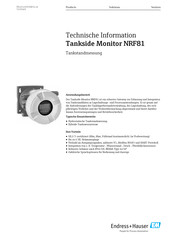 Endress+Hauser Tankside Monitor NRF81 Technische Information