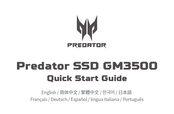Acer Predator GM3500 Schnellstartanleitung