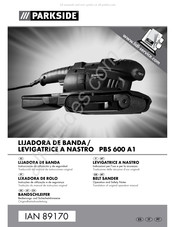 Parkside PBS 600 A1 Bedienungs- Und Sicherheitshinweise Originalbetriebsanleitung