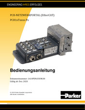 Parker PCH1 T -PX Serie Bedienungsanleitung