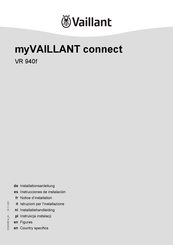Vaillant 0020292012 Installationsanleitung