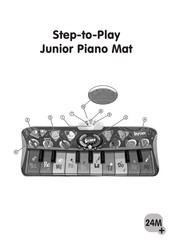Winfun Step-to-Play Junior Piano Mat Bedienungsanleitung