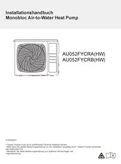 Haier AU052FYCRBHW Installationshandbuch