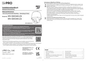 I-Pro WV-S65340-Z4 Installationshandbuch