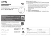 I-Pro WV-U61300-ZY Installationshandbuch