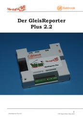 CdB Elektronik GleisReporter Plus 2.2 Anleitung