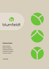Blumfeldt Fiamme Camin Bedienungsanleitung