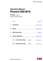 ABB Power2 850-M16 Bedienungsanleitung