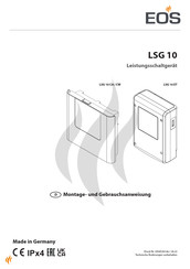 EOS LSG 10 A Montage- Und Gebrauchsanweisungen