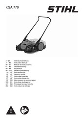 Stihl KGA 770 Gebrauchsanleitung