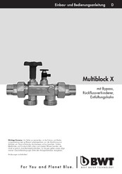 BWT Multiblock X Einbau- Und Bedienungsanleitung