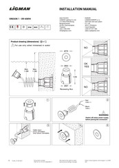 LIGMAN OREGON 1 Installationsanleitung