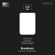 Audio Pro A10 MKII Schnellstartanleitung