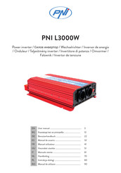 PNI H3000W12 Benutzerhandbuch