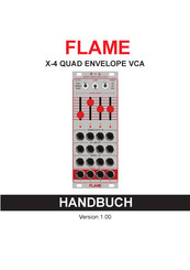 Flame X-4 QUAD ENVELOPE VCA Handbuch
