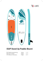 X4-Life ISUP Stand Up Paddle Board Bedienungsanleitung