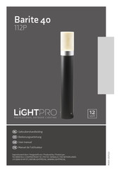 LightPro BARITE 40 Bedienungsanleitung