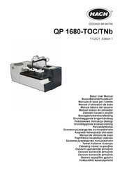 Hach QP 1680-TOC/TNb Basis-Benutzerhandbuch
