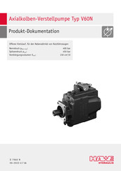 HAWE Hydraulik V60N Produktdokumentation