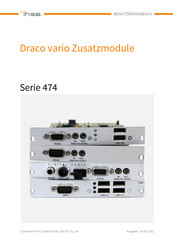 Ihse Draco vario R474-BXE Benutzerhandbuch
