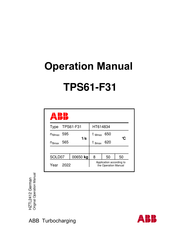 ABB TPS61-F31 Bedienungsanleitung