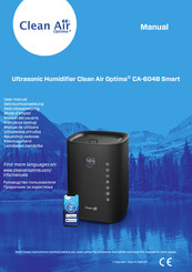 Clean Air Optima CA-604B Smart Gebrauchsanweisung