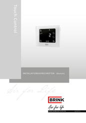 Brink Touch Control RM-2 Installationsvorschriften