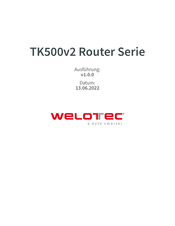 Welotec TK500v2-Serie Bedienungsanleitung