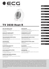 Ecg TV 3030 Heat R Bedienungsanleitung