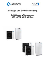 Aereco MTT LWWP ME 24 Z Duo Montage- Und Betriebsanleitung