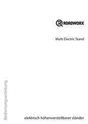thomann ROADWORX Multi Electric Stand Bedienungsanleitung