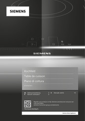 Siemens ET375CFA1-Serie Gebrauchsanleitung