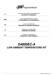 Ingersoll-Rand D5400EC-A Handbuch