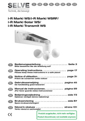 Selve i-R Marki Solar WS Bedienungsanleitung